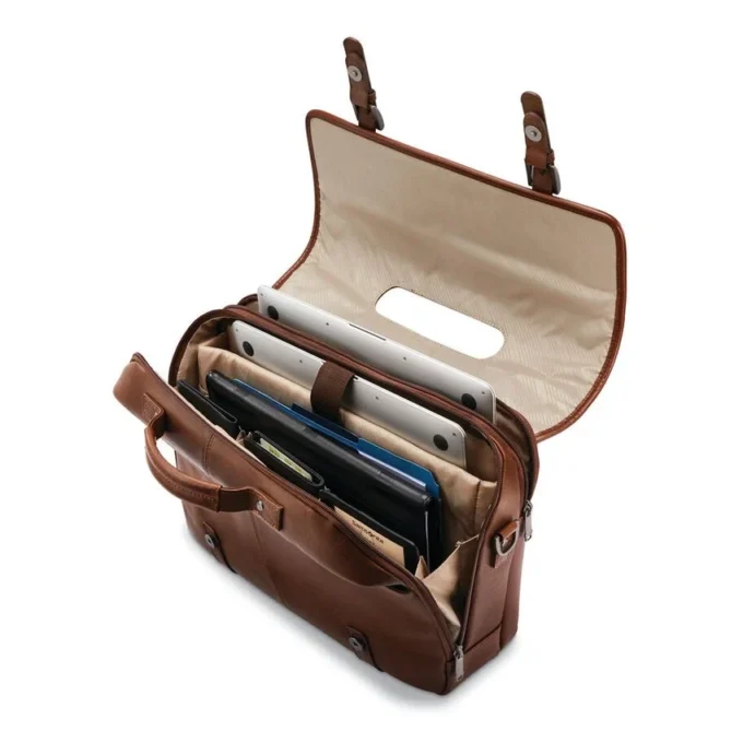 Klassische Leder-Klapptasche Klassische Leder-Klapptasche