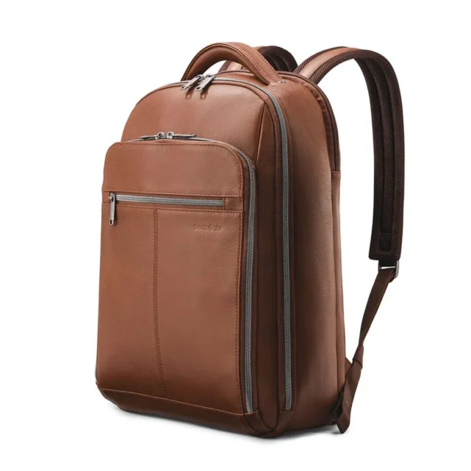 Klassischer Leder-Rucksack Klassischer Leder-Rucksack