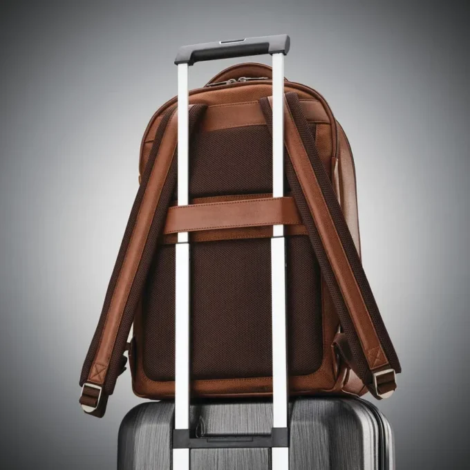 Klassischer Leder-Rucksack Klassischer Leder-Rucksack