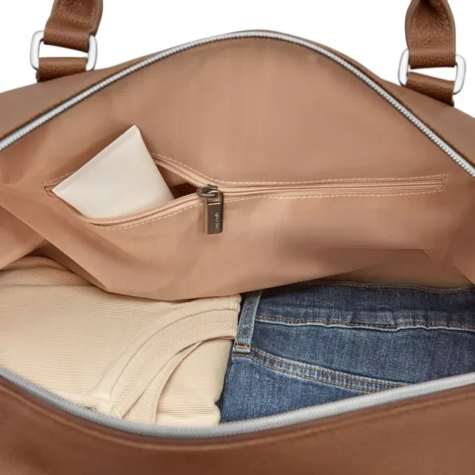 Klassischer Wochenendkoffer aus Leder Klassischer Wochenendkoffer aus Leder
