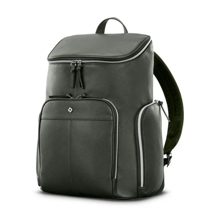 Mobile Solution 2 Deluxe-Rucksack aus Leder Mobile Solution 2 Deluxe-Rucksack aus Leder