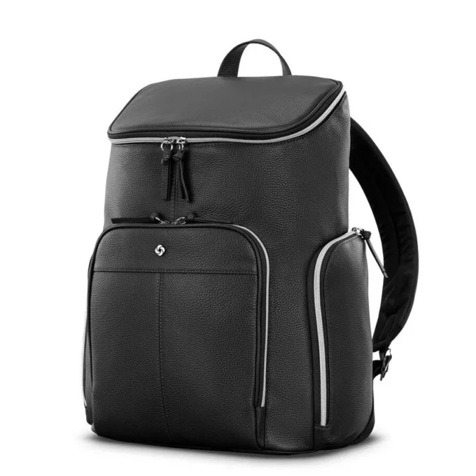 Mobile Solution 2 Deluxe-Rucksack aus Leder Mobile Solution 2 Deluxe-Rucksack aus Leder