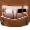 Mobile Solution 2 Deluxe-Rucksack aus Leder Mobile Solution 2 Deluxe-Rucksack aus Leder