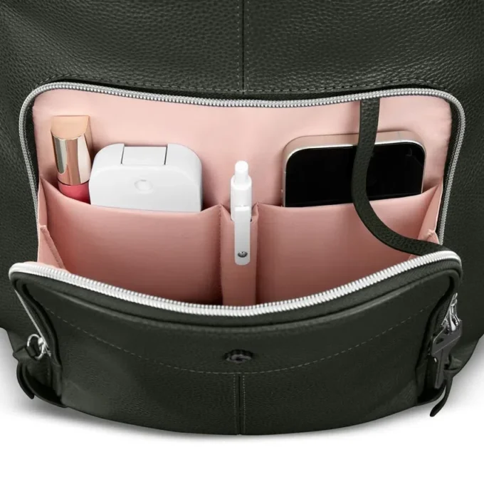 Mobile Solution 2 Deluxe-Rucksack aus Leder Mobile Solution 2 Deluxe-Rucksack aus Leder
