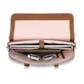 Mobile Solution 2 Leder-Convertible-Aktentasche